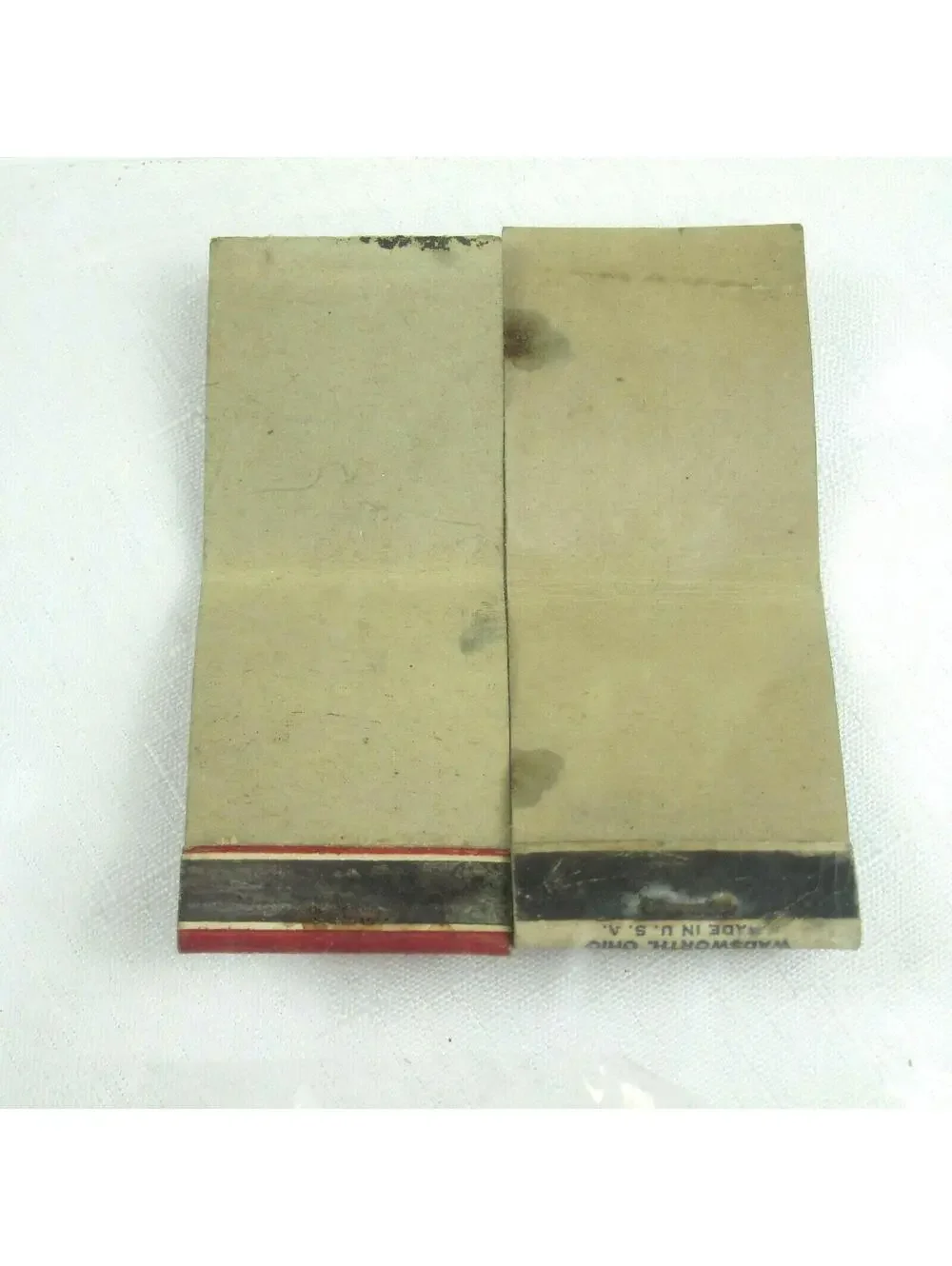 2 Vintage Matchbook Cover King Edwards Cigars Florida, The Hall Cigar Store Ohio